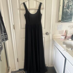 Show Me Your MuMu Classic Black Maxi Dress medium